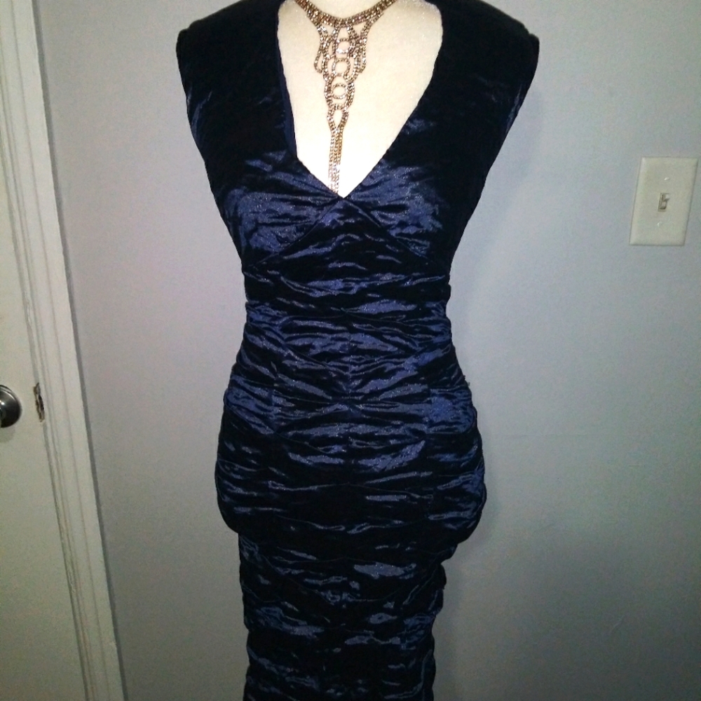 Blue  Nicole Miller Dress